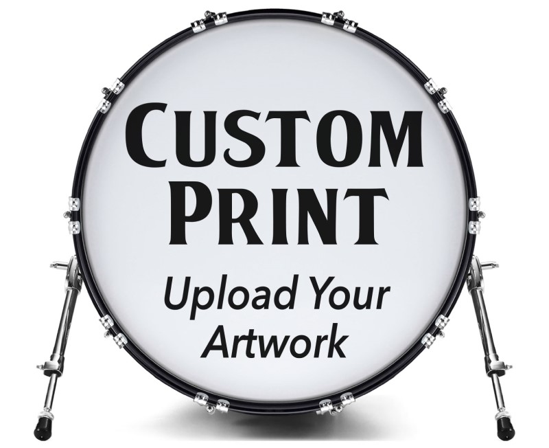 Custom Printed Drum Heads