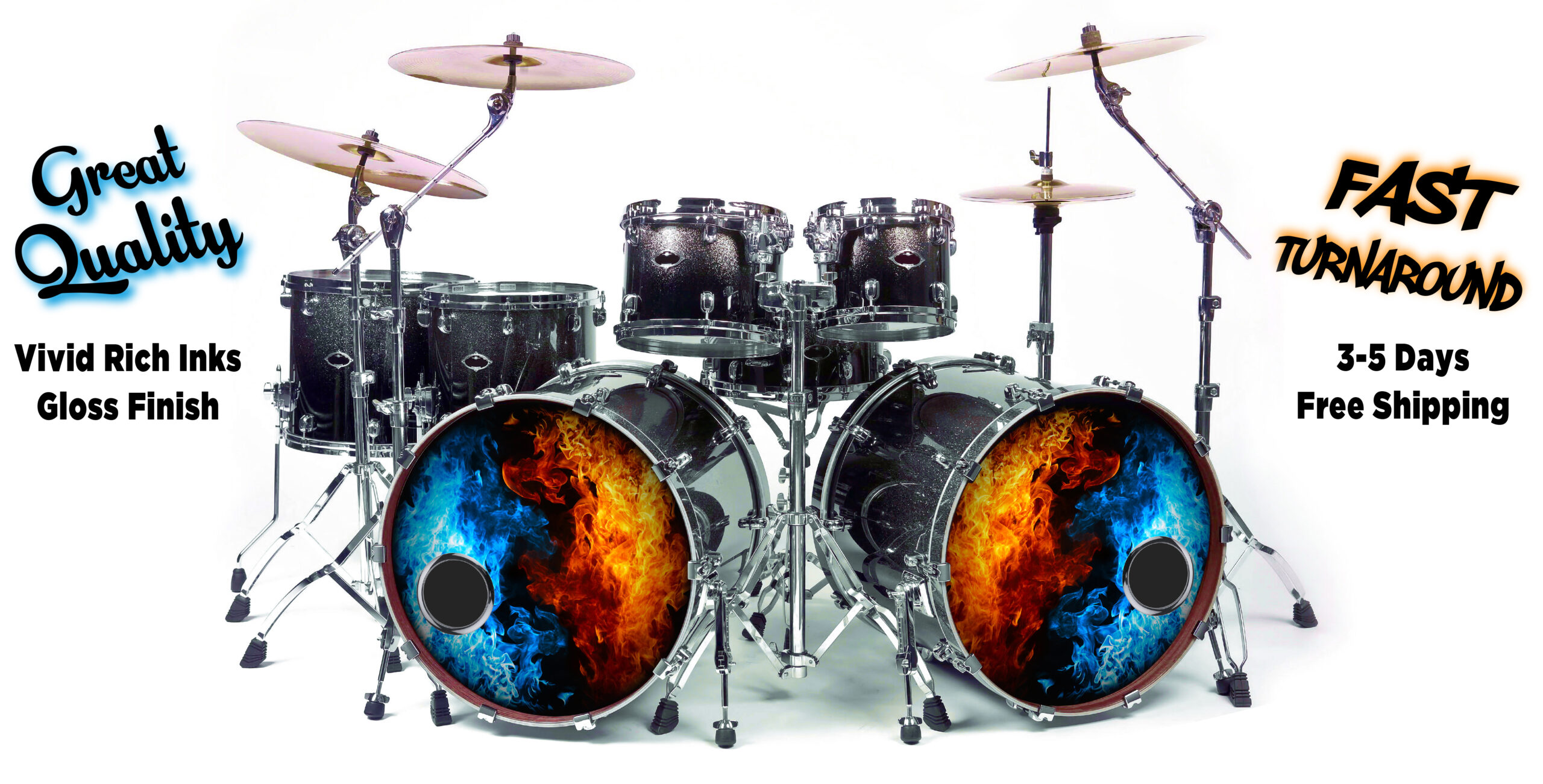 Create your own Custom Drum Heads